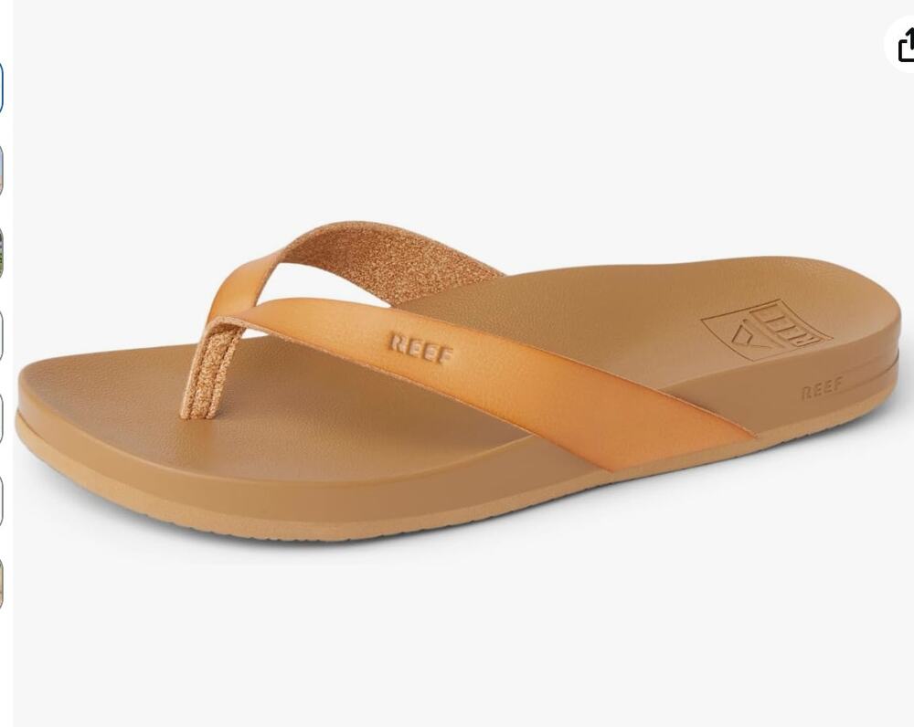 NEW Reef Women's Cushion Court Flip-Flop 8